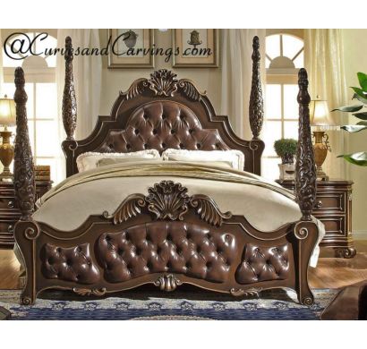 Curves & Carvings Signature Collection Bed - BED0115