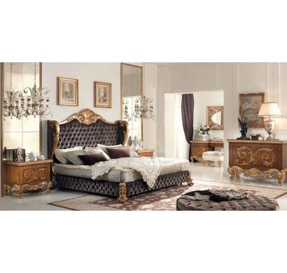 Curves & Carvings Signature Collection Bed - C&C BED0036