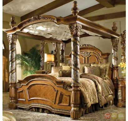 Curves & Carvings Signature Collection Bed - C&C BED0123