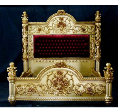 Curves & Carvings Victorian Classic Vintage Bed - C&C BED0126