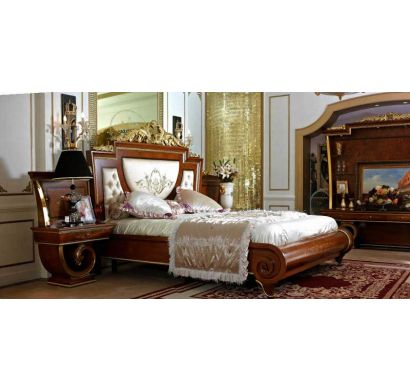 Curves & Carvings Signature Collection Bed - C&C BED0128