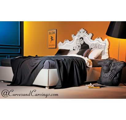 Curves & Carvings Classic Collection Bed - C&C BED0001