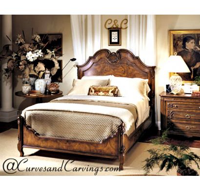 Curves & Carvings Premium Collection Bed - C&C BED0009