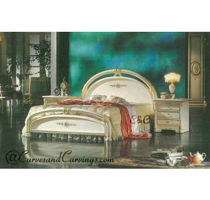Curves & Carvings Premium Collection Bed - C&C BED0019