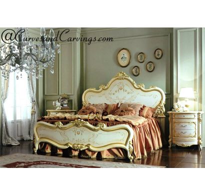 Curves & Carvings Premium Collection Bed - C&C BED0031