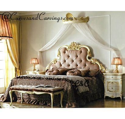 Curves & Carvings Classic Collection Bed - C&C BED0033