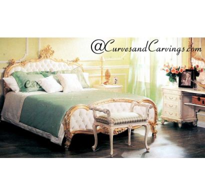 Curves & Carvings Signature Collection Bed - C&C BED0072