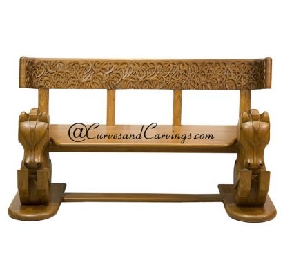 Curves & Carvings Classic Collection Bench - C&C BEN0003