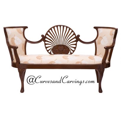 Curves & Carvings Classic Collection Bench - C&C BEN0008