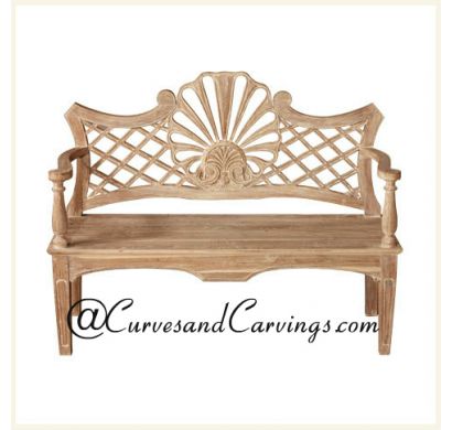 Curves & Carvings Classic Collection Bench - C&C BEN0011