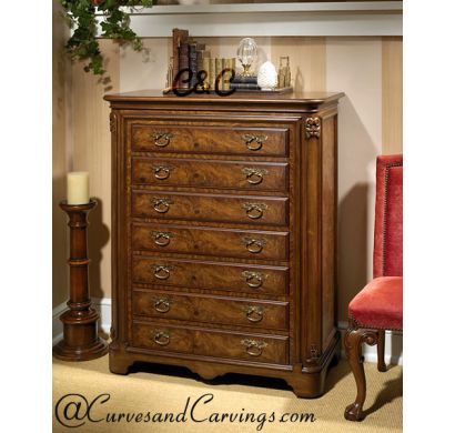 Curves & Carvings Classic Collection Chest - C&C CAB0063