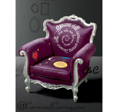 Curves & Carvings Signature Collection Chair - C&C CHAIR0018