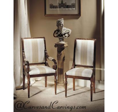 Curves & Carvings Classic Collection Chair - C&C CHAIR0022