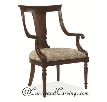 Curves & Carvings Premium Collection Chair - C&C CHAIR0038