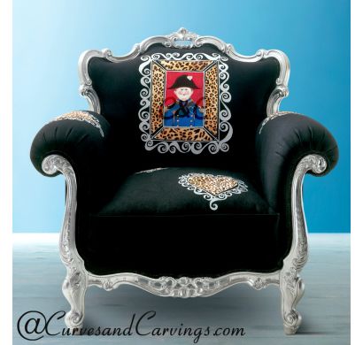 Curves & Carvings Premium Collection Chair - C&C CHAIR0039