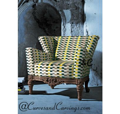 Curves & Carvings Signature Collection Chair - C&C CHAIR0046