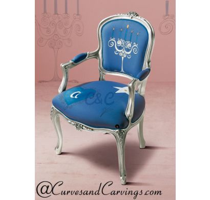 Curves & Carvings Premium Collection Chair - C&C CHAIR0055