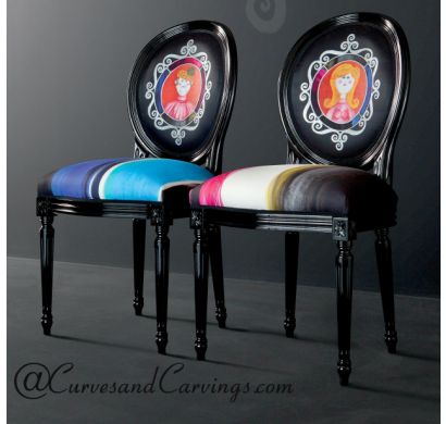 Curves & Carvings Premium Collection Chair - C&C CHAIR0057