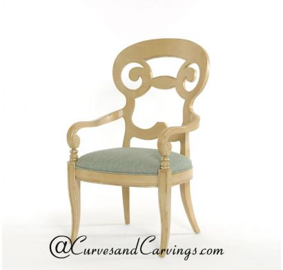Curves & Carvings Premium Collection Chair - C&C CHAIR0062
