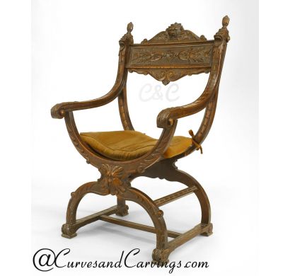 Curves & Carvings Signature Collection Chair - C&C CHAIR0081