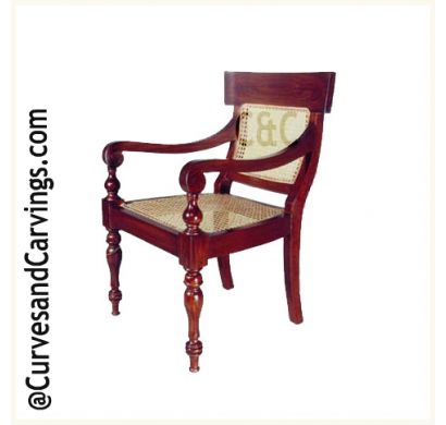 Curves & Carvings Premium Collection Chair - C&C CHAIR0083