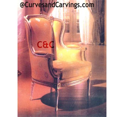 Curves & Carvings Premium Collection Chair - C&C CHAIR0108