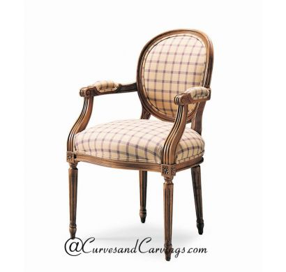 Curves & Carvings Signature Collection Chair - C&C CHAIR0116