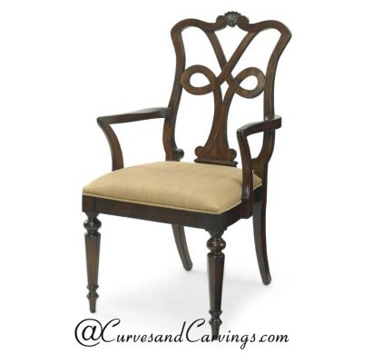 Curves & Carvings Premium Collection Chair - C&C CHAIR0135