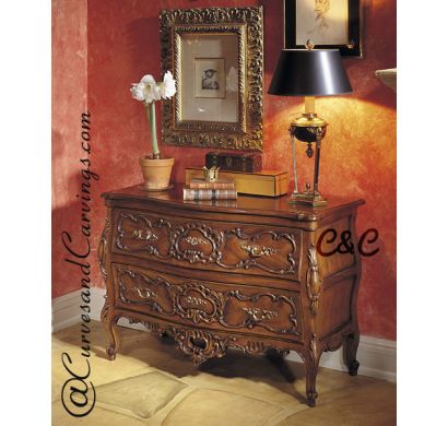 Curves & Carvings Classic Collection Console Table - C&C CON0038
