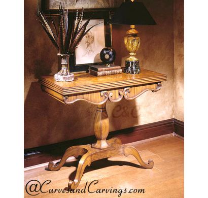 Curves & Carvings Premium Collection Console Table - C&C CON0074