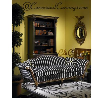 Curves & Carvings Premium Collection Sofa - C&C SOF0003