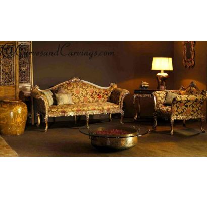 Curves & Carvings Signature Collection Sofa - C&C SOF0068