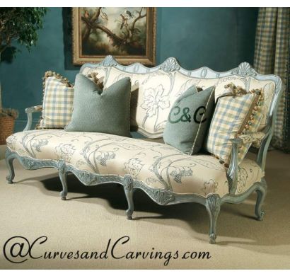 Curves & Carvings French Classic Dubai Sofa - C&C SOF0101