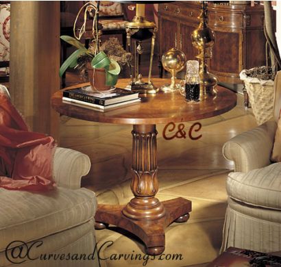 Curves & Carvings Classic Collection Table - C&C TAB0037