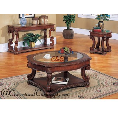 Curves & Carvings Classic Collection Table - C&C TAB0065