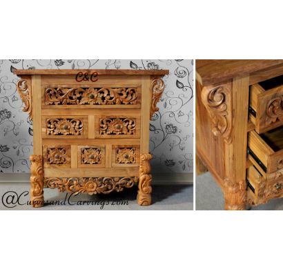 Curves & Carvings Premium Collection Table - C&C TAB0078