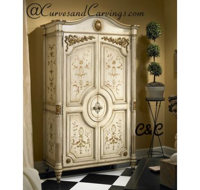 Curves & Carvings Signature Collection Wardrobe - C&C WAR0007