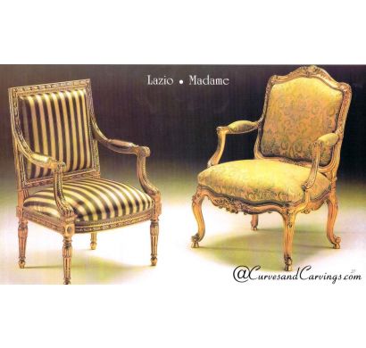 Curves & Carvings Signature Collection Chair - C&C CHAIR0196