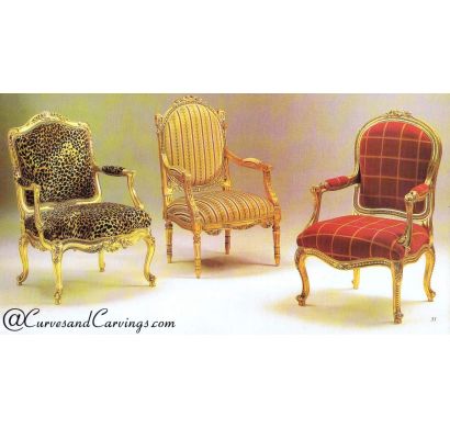 Curves & Carvings Signature Collection Chair - C&C CHAIR0198