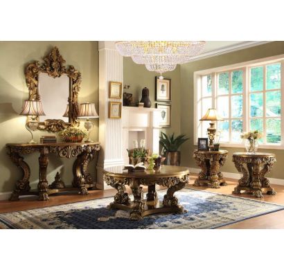 Curves & Carvings Signature Collection Console Table - C&C CON0112