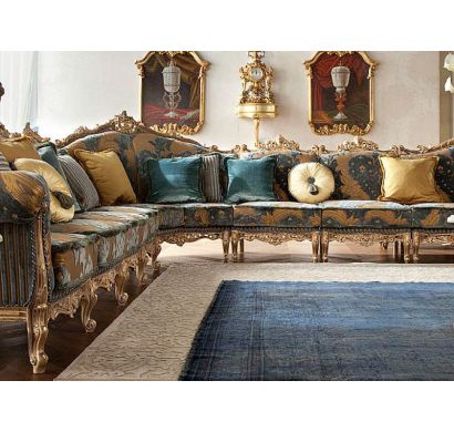 Curves & Carvings Signature Collection Sofa - C&C SOF0520