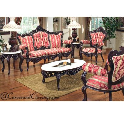 Curves & Carvings Signature Collection Sofa - C&C SOF0256