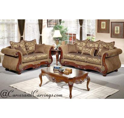 Curves & Carvings Signature Collection Sofa - C&C SOF0266