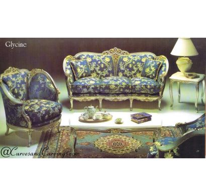 Curves & Carvings Signature Collection Sofa - C&C SOF0286