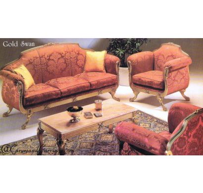 Curves & Carvings Signature Collection Sofa - C&C SOF0308