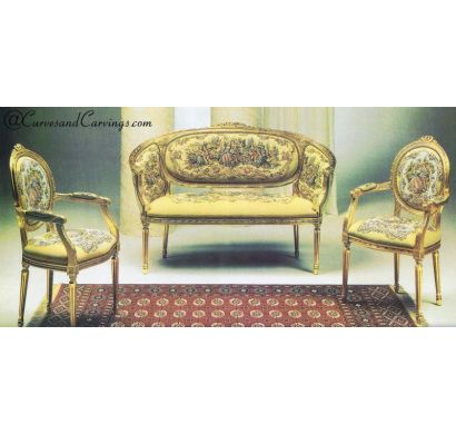 Curves & Carvings Signature Collection Sofa - C&C SOF0322