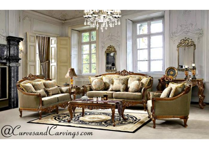 Teak Wood Luxury Sofas